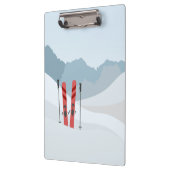 Porte-bloc Paysage hivernal (Gauche)