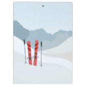 Porte-bloc Paysage hivernal (Dos)