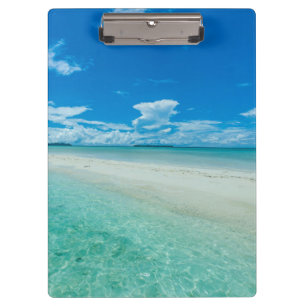Porte-bloc Paysage marin tropical bleu, Palaos