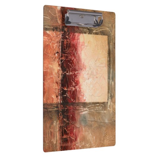 Porte-bloc Paysage rouge Abstrait (Swatch)