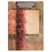 Porte-bloc Paysage rouge Abstrait (Devant)