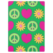 Porte-bloc Peace Love Daisies (Dos)