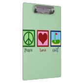 Porte-bloc Peace Love Golf (vert) (Swatch)