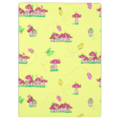 Porte-bloc Peace Love Mushrooms (Dos)