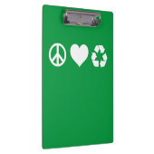 Porte-bloc Peace Love Recycle (Swatch)