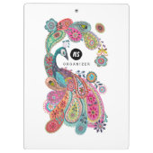 Porte-bloc Peacock Paisley | PORTE - BLOC (Dos)