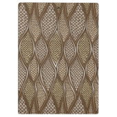 Porte-bloc Peau de serpent stylisée (Dos)