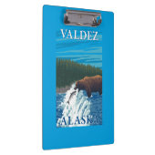 Porte-bloc Pêche d'ours en rivière - Valdez, Alaska (Swatch)