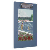 Porte-bloc Pêcheur de mouche - Anchorage, Alaska (Swatch)