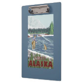 Porte-bloc Pêcheur de mouche - cari, Alaska (Gauche)