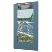 Porte-bloc Pêcheur de mouche - Yellowstone occidental, (Gauche)