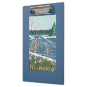 Porte-bloc Pêcheur de mouche - Yellowstone occidental, (Gauche)