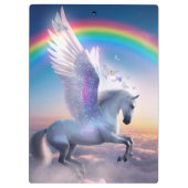Porte-bloc Pégase avec arc-en-ciel (Dos)