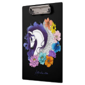 Porte-bloc Pegasus Black Floral (Gauche)