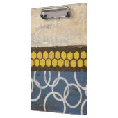 Porte-bloc Peigne de miel Abstrait I (Gauche)