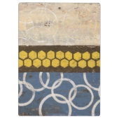 Porte-bloc Peigne de miel Abstrait I (Dos)