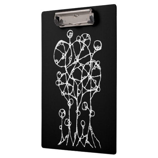 Porte-bloc Peinture à la main - Arbre Abstrait Groupe 2 (Gauche)