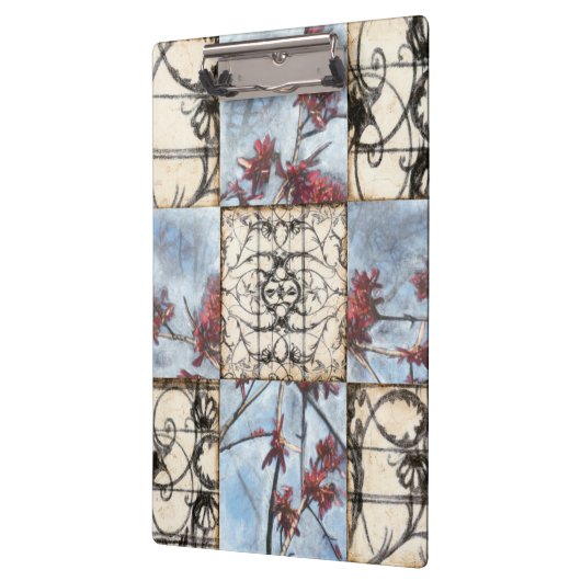 Porte-bloc Peinture Abstraite de défilement (Gauche)