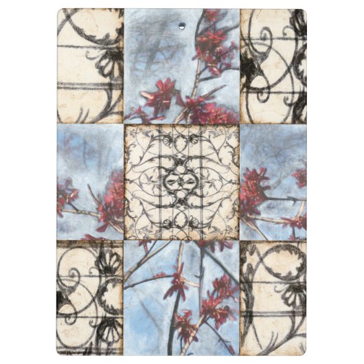 Porte-bloc Peinture Abstraite de défilement (Dos)