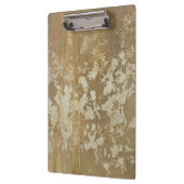 Porte-bloc Peinture Abstraite en or avec lunettes d'argent (Gauche)