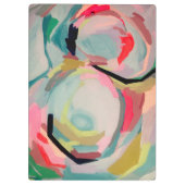 Porte-bloc Peinture Abstraite Fluro Acrylique (Dos)