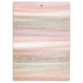 Porte-bloc Peinture Abstraite moderne avec Parties scintillan (Dos)