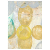 Porte-bloc Peinture Abstraite moderne sur papier journal (Dos)