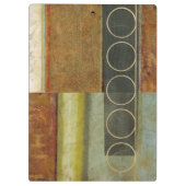 Porte-bloc Peinture Abstraite multitexturée par Vision Studio (Dos)