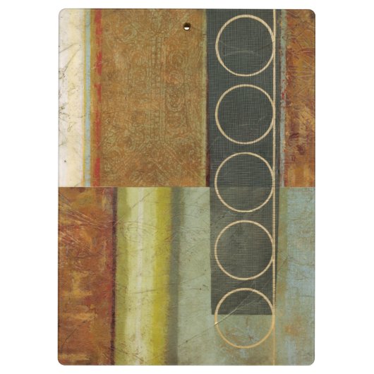 Porte-bloc Peinture Abstraite multitexturée par Vision Studio (Dos)