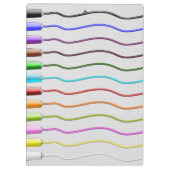 Porte-bloc peinture arc-en-ciel (Dos)