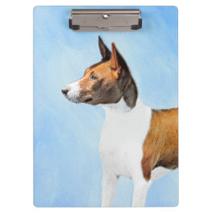 Porte-bloc Peinture Basenji - Belle Art Original