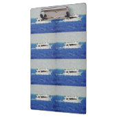 Porte-bloc Peinture de bateau (Gauche)