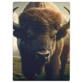 Porte-bloc Peinture de bison (Dos)