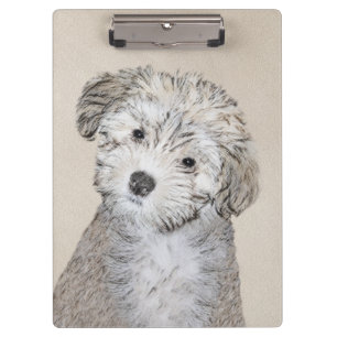 Porte-bloc Peinture de Chien Havanais - Cute Original Chien A