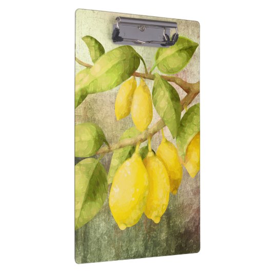 Porte-bloc Peinture de citrons (Swatch)