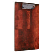 Porte-bloc Peinture de Crimson profonde avec formes géométriq (Swatch)