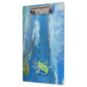 Porte-bloc Peinture de fluides en cascade (Gauche)