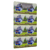 Porte-bloc Peinture de maison bleue (Swatch)