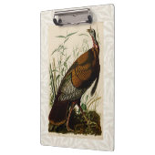 Porte-bloc Peinture d'oiseaux sauvages de Turquie Audubon (Gauche)