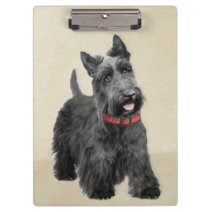 Porte-bloc Peinture écossaise Terrier - Cute Original Chien A