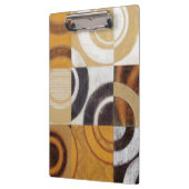 Porte-bloc Peinture moderne avec les motifs circulaires (Gauche)