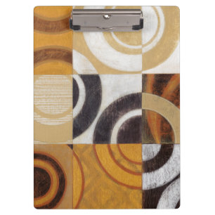 Porte-bloc Peinture moderne avec les motifs circulaires