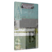 Porte-bloc Peinture moderne avec lettres assorties (Swatch)