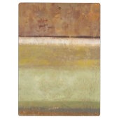 Porte-bloc Peinture moderne dans les tons de terre par Norman (Dos)