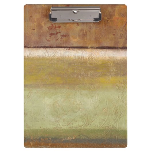 Porte-bloc Peinture moderne dans les tons de terre par Norman (Devant)