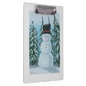 Porte-bloc peinture numérique snowman (Swatch)