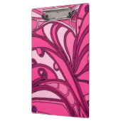 Porte-bloc Peinture rose abstraite de panneau (Gauche)