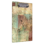 Porte-bloc Peinture sur la Terre avec surface fissurée (Swatch)