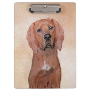 Porte-bloc Peinture sur pilon rouge - jolie art original chie