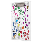 Porte-bloc Peintures et points (Gauche)
